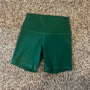 Lululemon align short 6 Everglade green